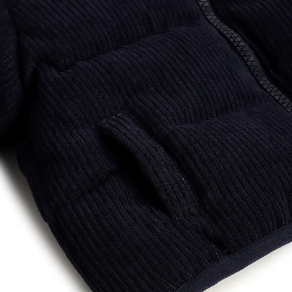 Boys Dark Blue Applique Jacket