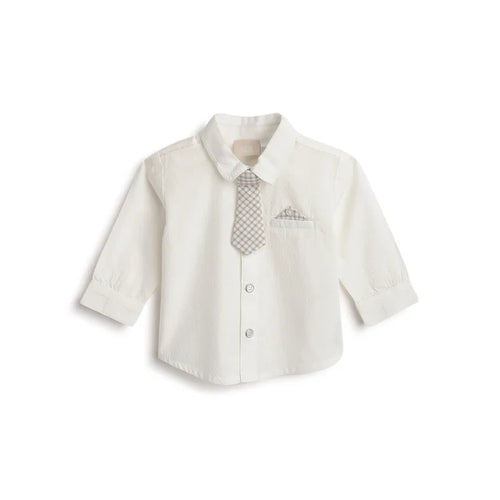 Boys White Formal Shirt