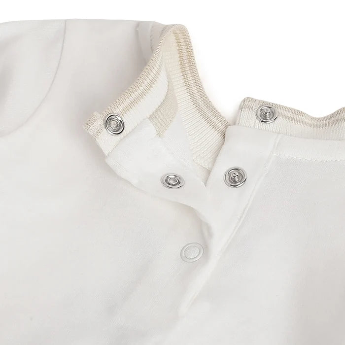 Boys White Graphic Printed T-shirt
