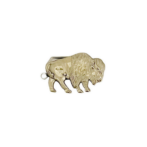Brass Pocket Knife - Buffalo