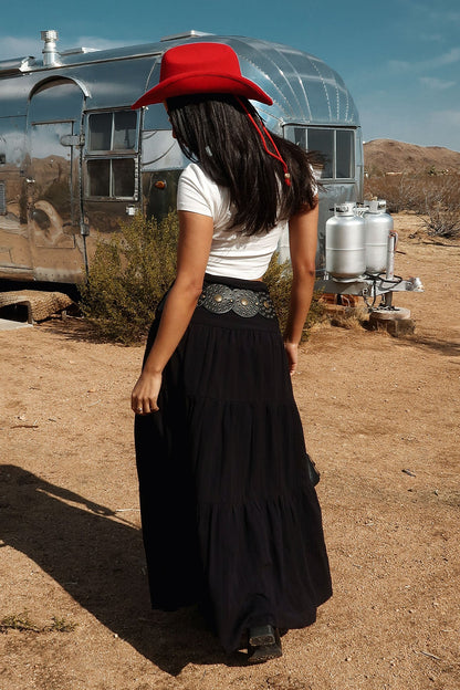 Breeze Maxi Skirt - Black