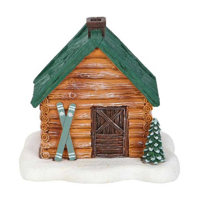 Cabin Ski Chalet Incense Cone Holder 🇬🇧