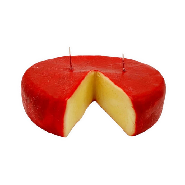 Cheese Wheel Candle