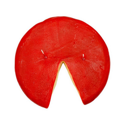 Cheese Wheel Candle