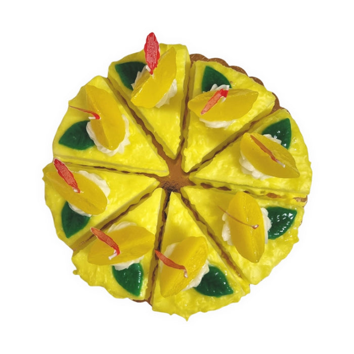 Sliced Lemon Cake Candle