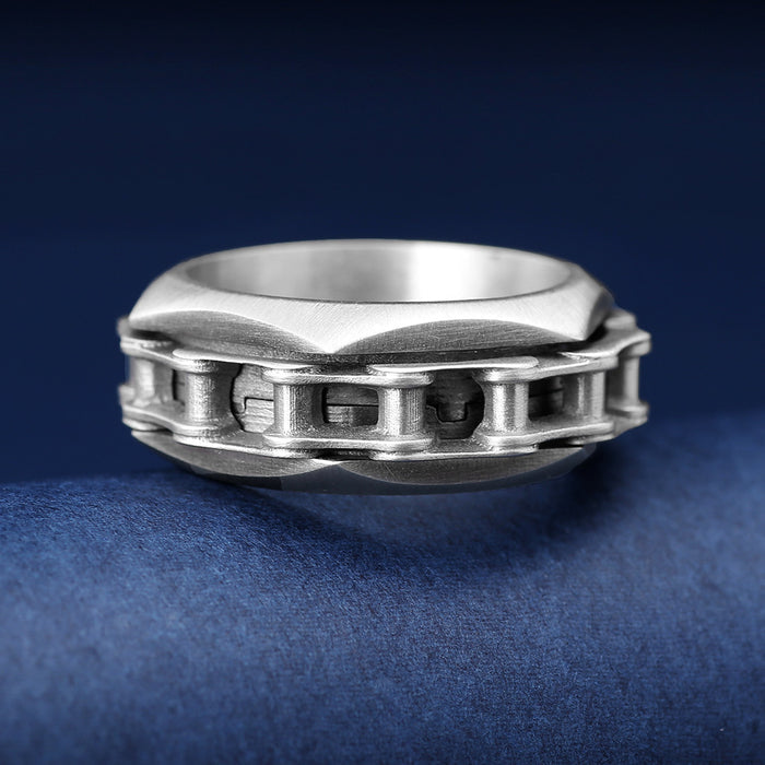 Chain Turning Ring Decompression Anti-Anxiety Ring 🇨🇳