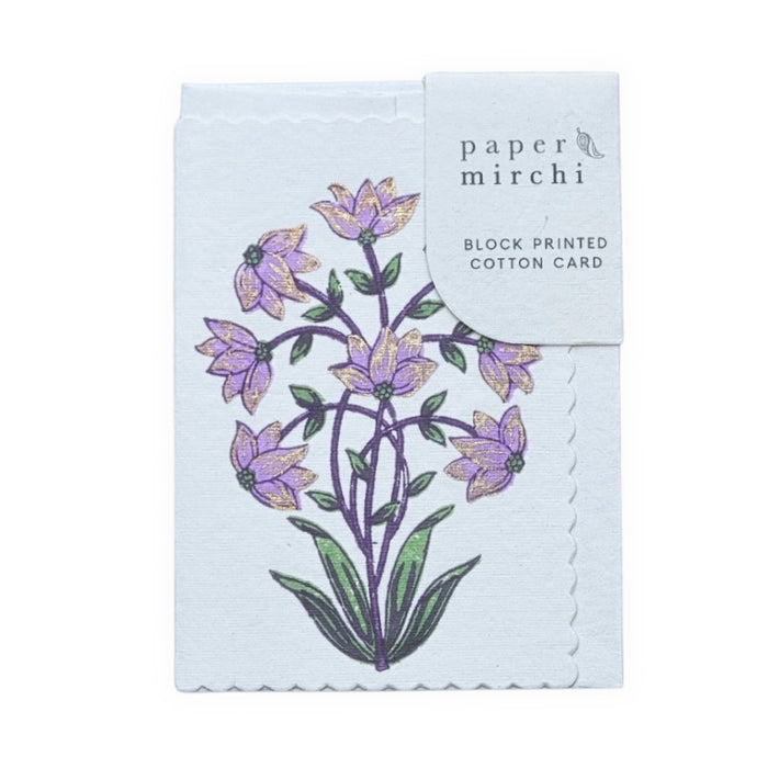 Champaca Lilac Card