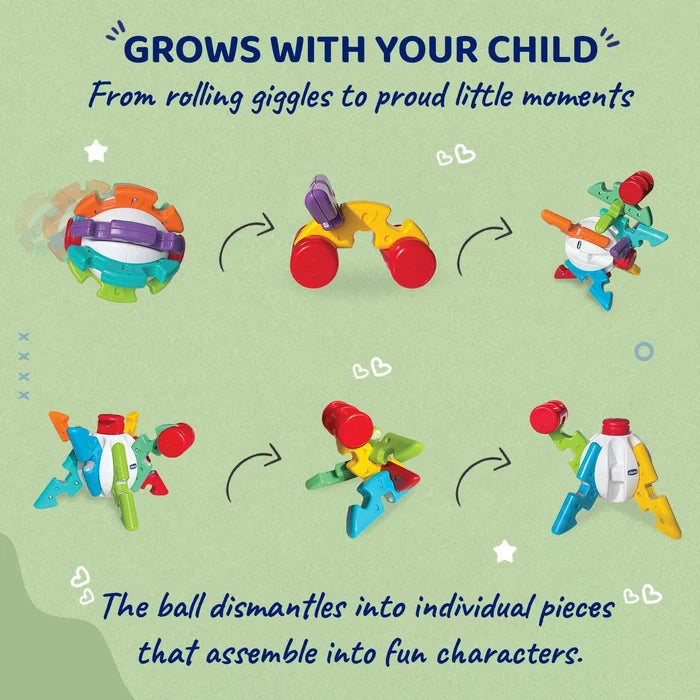 Chicco 2 in 1 Transform-a-Ball