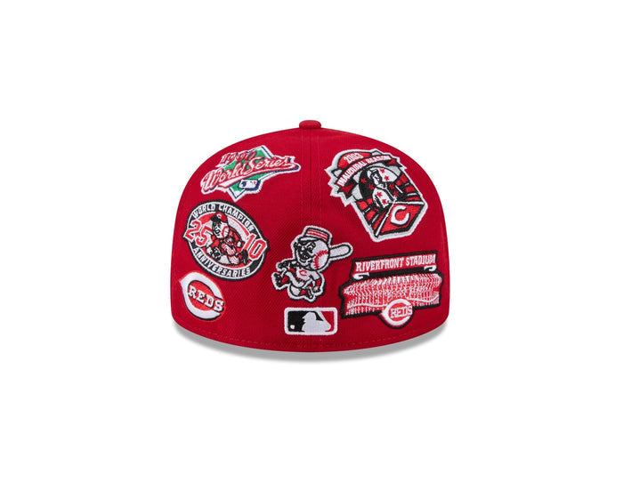 Cincinnati Reds MLB All Over Patch 59FIFTY Fitted New Era