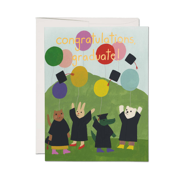 Critters Graduation Card