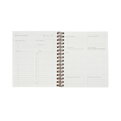 Daily Overview Planner - Mint Blue
