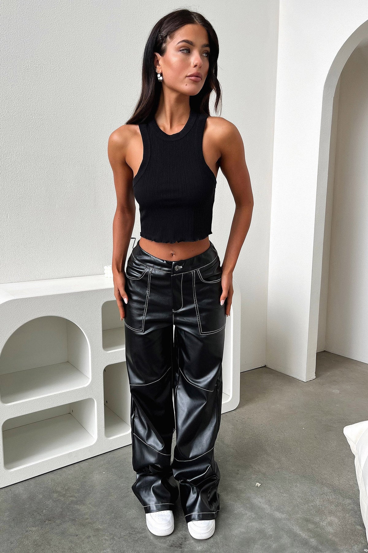 Diana Singlet - Black