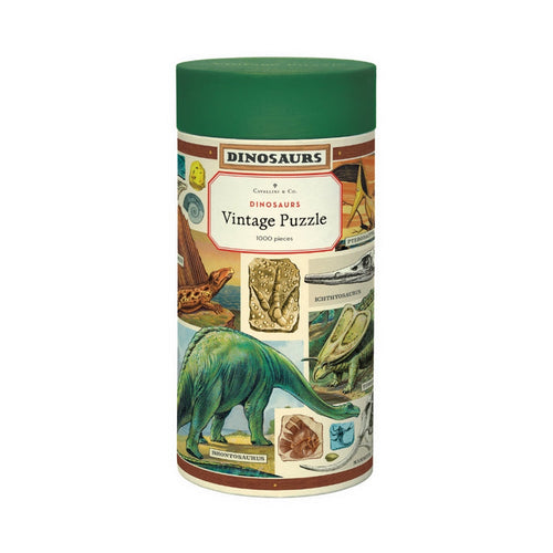 Dinosaurs 1000 Piece Puzzle - Cavallini & Co.