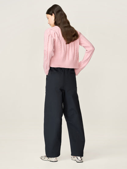 Ezra Trouser in Black
