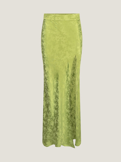 Fenella Skirt in Lima Bean
