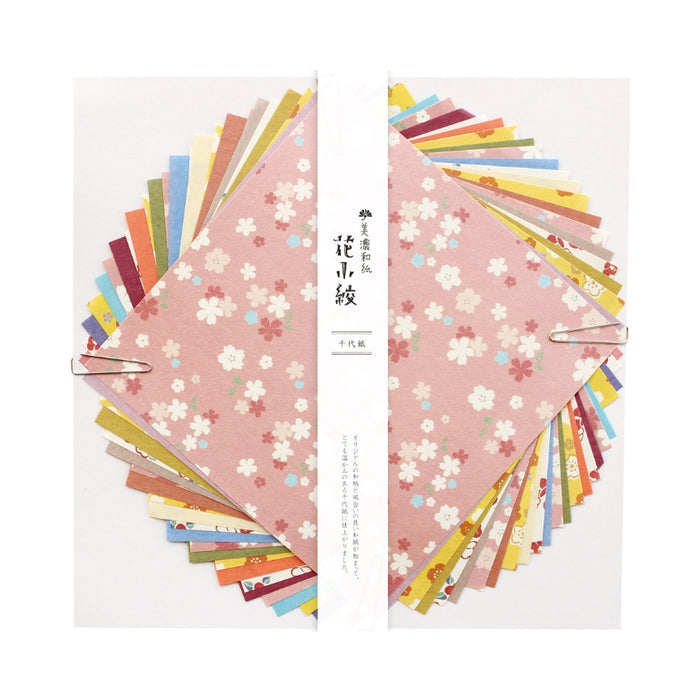 Furukawashiko Chiyogami Paper - Light Floral