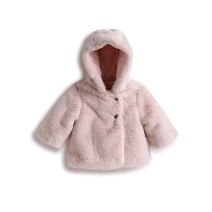 Girls Embellished Hooded Jacket
