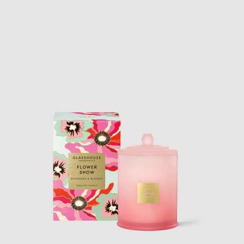 Glasshouse Candle 13.4oz - Flower Show 24' Candles in at Wrapsody
