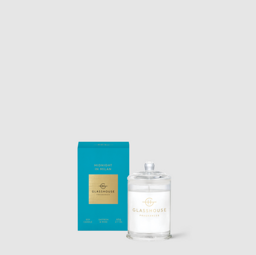 Glasshouse Candle 2.1oz - Midnight in Milan Candles in at Wrapsody