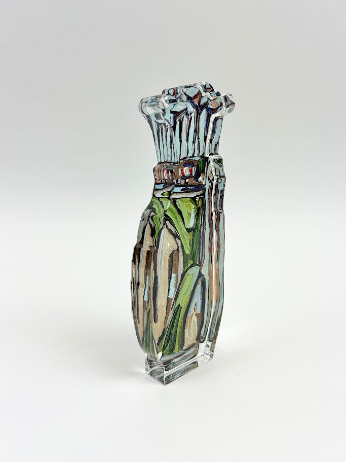 Golf Clubs Acrylic Block Home Decor in at Wrapsody