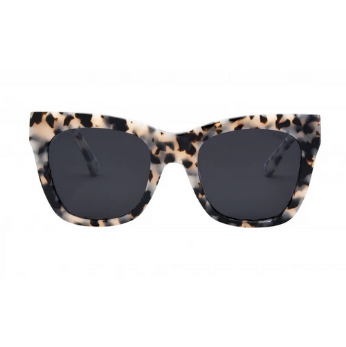 I-SEA Billie Snow Tortoise/Smoke Sunglasses Sunglasses in at Wrapsody