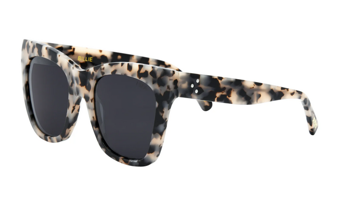 I-SEA Billie Snow Tortoise/Smoke Sunglasses Sunglasses in at Wrapsody