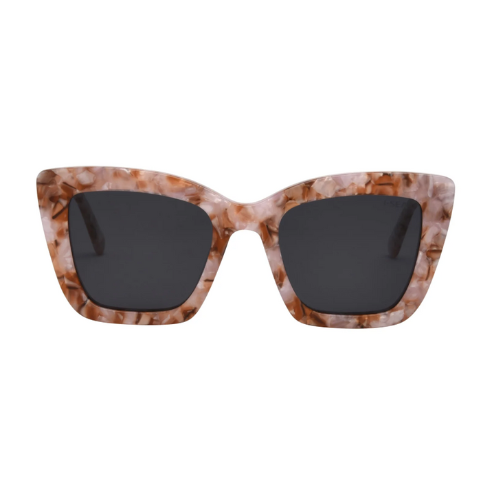 I-SEA Harper Bubblegum/Smoke Sunglasses Sunglasses in at Wrapsody