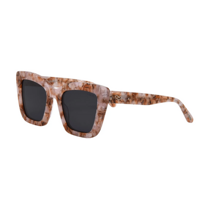 I-SEA Harper Bubblegum/Smoke Sunglasses Sunglasses in at Wrapsody