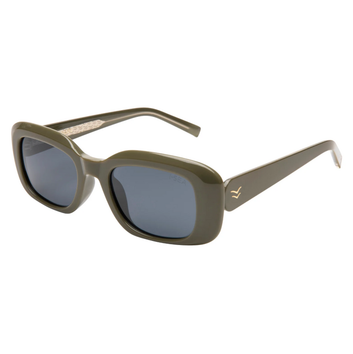 I-SEA Margot Seaweed/Smoke Sunglasses Sunglasses in at Wrapsody
