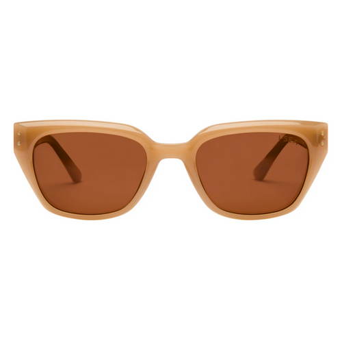 I-SEA Nova Vanilla/Brown Sunglasses Sunglasses in at Wrapsody