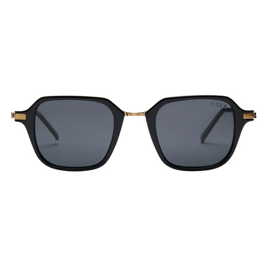 I-SEA Riley Black/Smoke Sunglasses Sunglasses in at Wrapsody