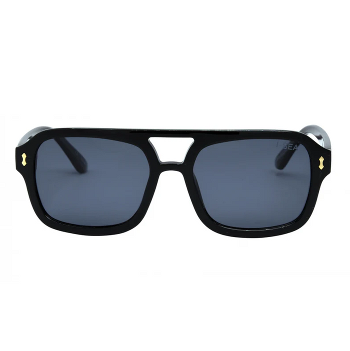I-SEA Royal Black/Smoke Sunglasses Sunglasses in at Wrapsody