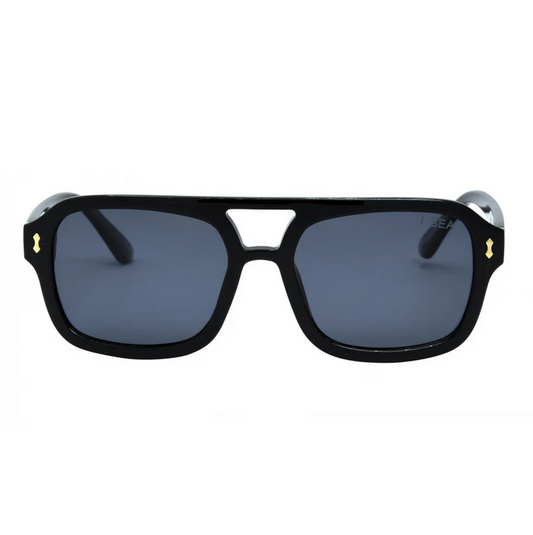 I-SEA Royal Black/Smoke Sunglasses Sunglasses in at Wrapsody
