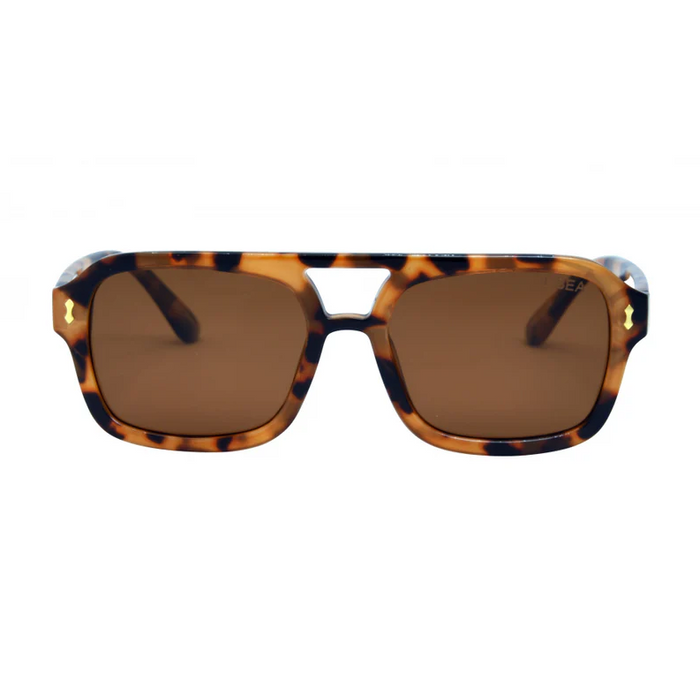 I-SEA Royal Tortoise/Brown Sunglasses Sunglasses in at Wrapsody