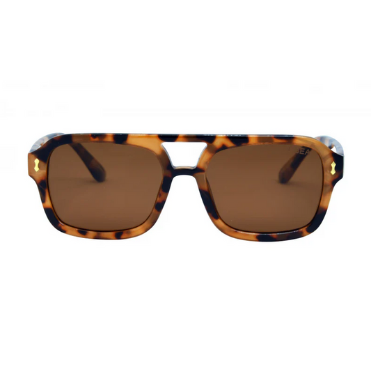 I-SEA Royal Tortoise/Brown Sunglasses Sunglasses in at Wrapsody