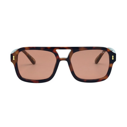 I-SEA Royal Tortoise/Peach Sunglasses Sunglasses in at Wrapsody