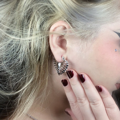 RIBHEART EARRINGS