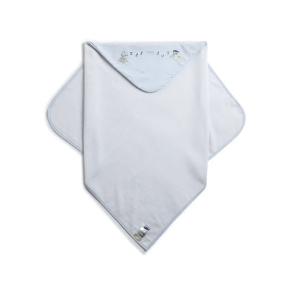Infants Blue Cotton Bathwrap