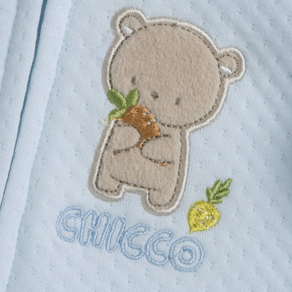 Infants Embroidered Front Opening Babysuit