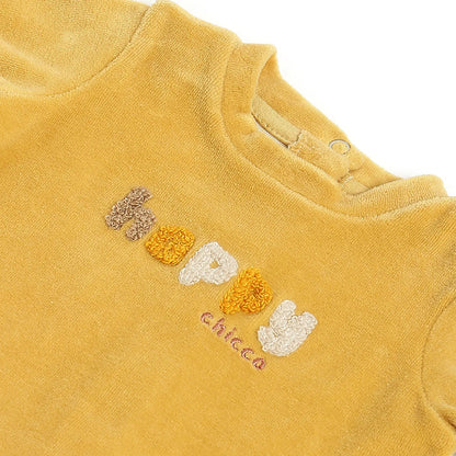 Infants Embroidered Leg Opening Babysuit