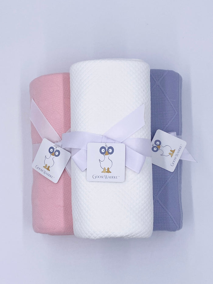 Knit Baby Blanket - Multiple Colors Blankets & Throws in  at Wrapsody