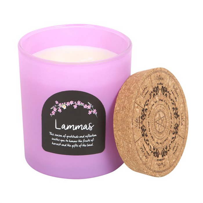 Lammas Cinnamon and Orange Wheel of the Year Candle 🇬🇧