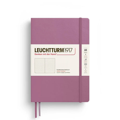 LEUCHTTURM1917 Hardcover Dotted Notebook - A5, Dusty Rose