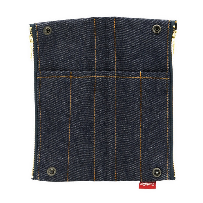 Luddite Folding Denim Pen Case - Okayama Denim
