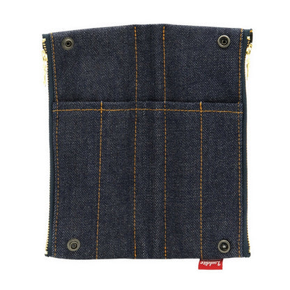 Luddite Folding Denim Pen Case - Okayama Denim