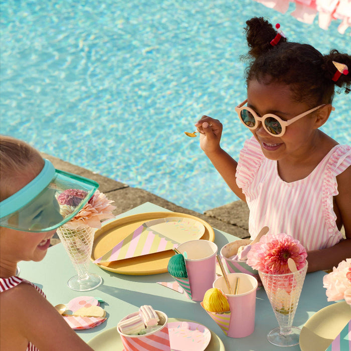 Meri Meri Ice Cream With Sprinkles Plates