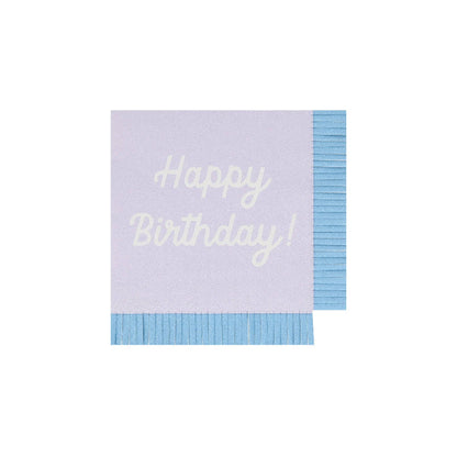Meri Meri Mixed Happy Birthday Napkins