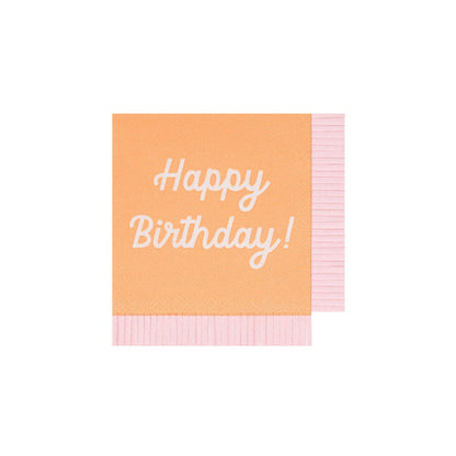 Meri Meri Mixed Happy Birthday Napkins