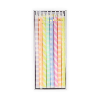 Meri Meri Pastel Pattern Candles