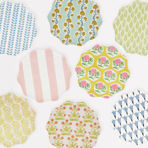 Meri Meri x Molly Mahon Plates